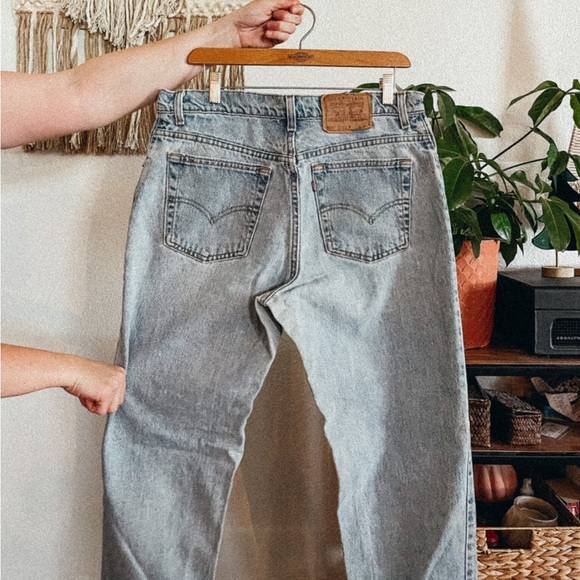 Vintage 1996 Levi’s 550 Jeans Size 15 Long - Picture 1 of 6